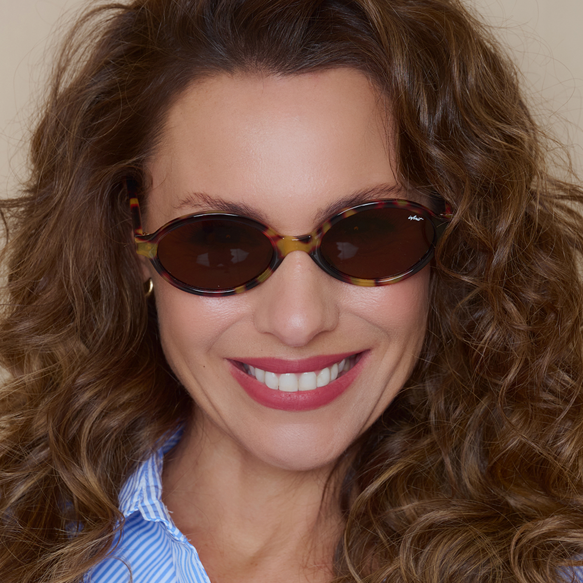 Lumina Carey Lente Marron By Pampita
