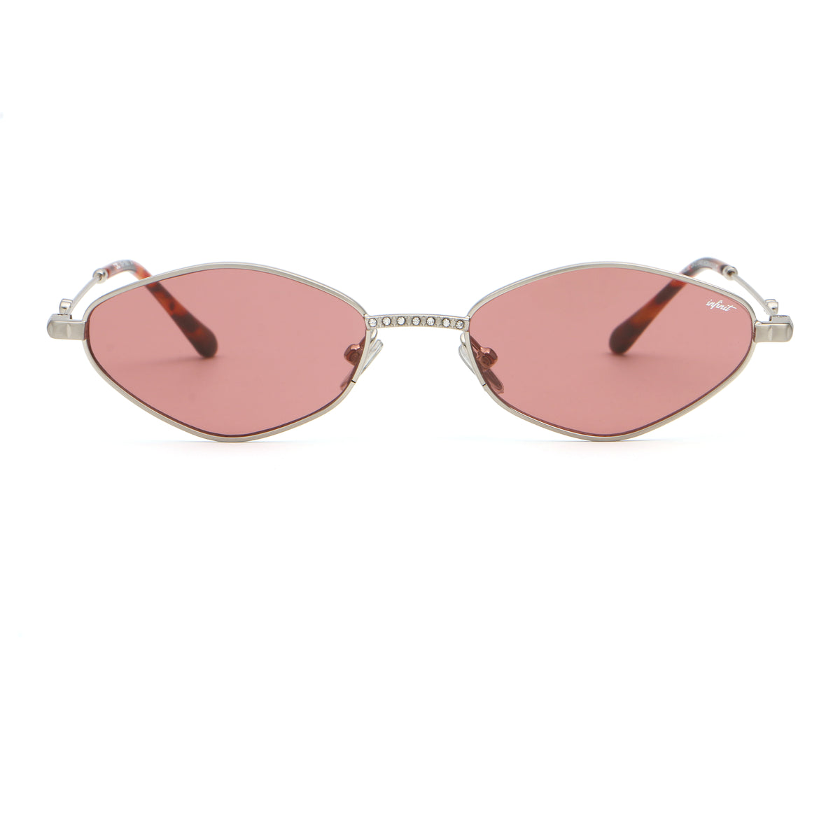 Lux Plateado Lente Rosa