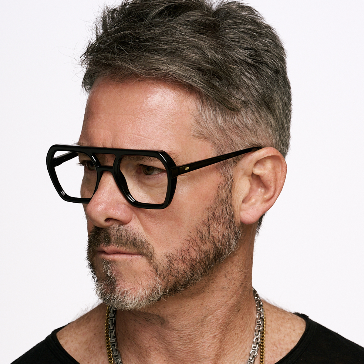 Armazon Lyon Negro Brillo