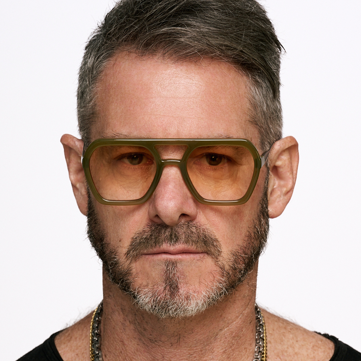 Lyon Metal Milky Brown Lente Naranja Degrade