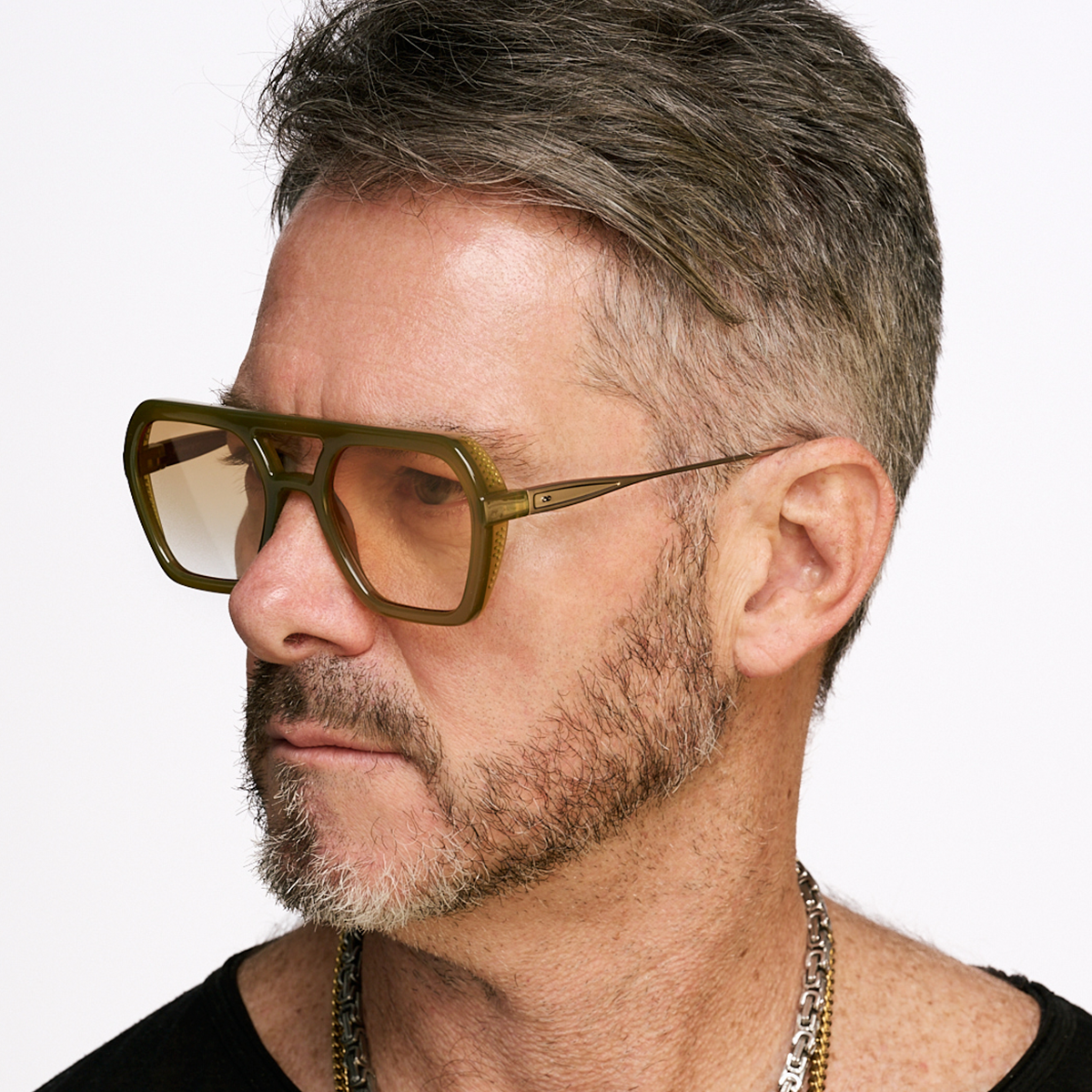 Lyon Metal Milky Brown Lente Naranja Degrade