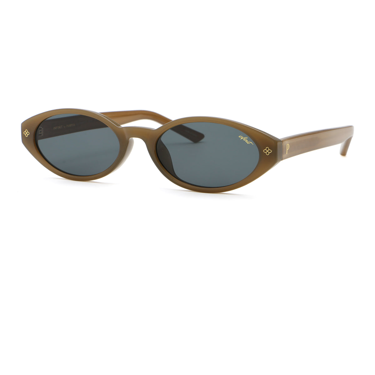 Lyra Milky Brown Lente Gris By Pampita