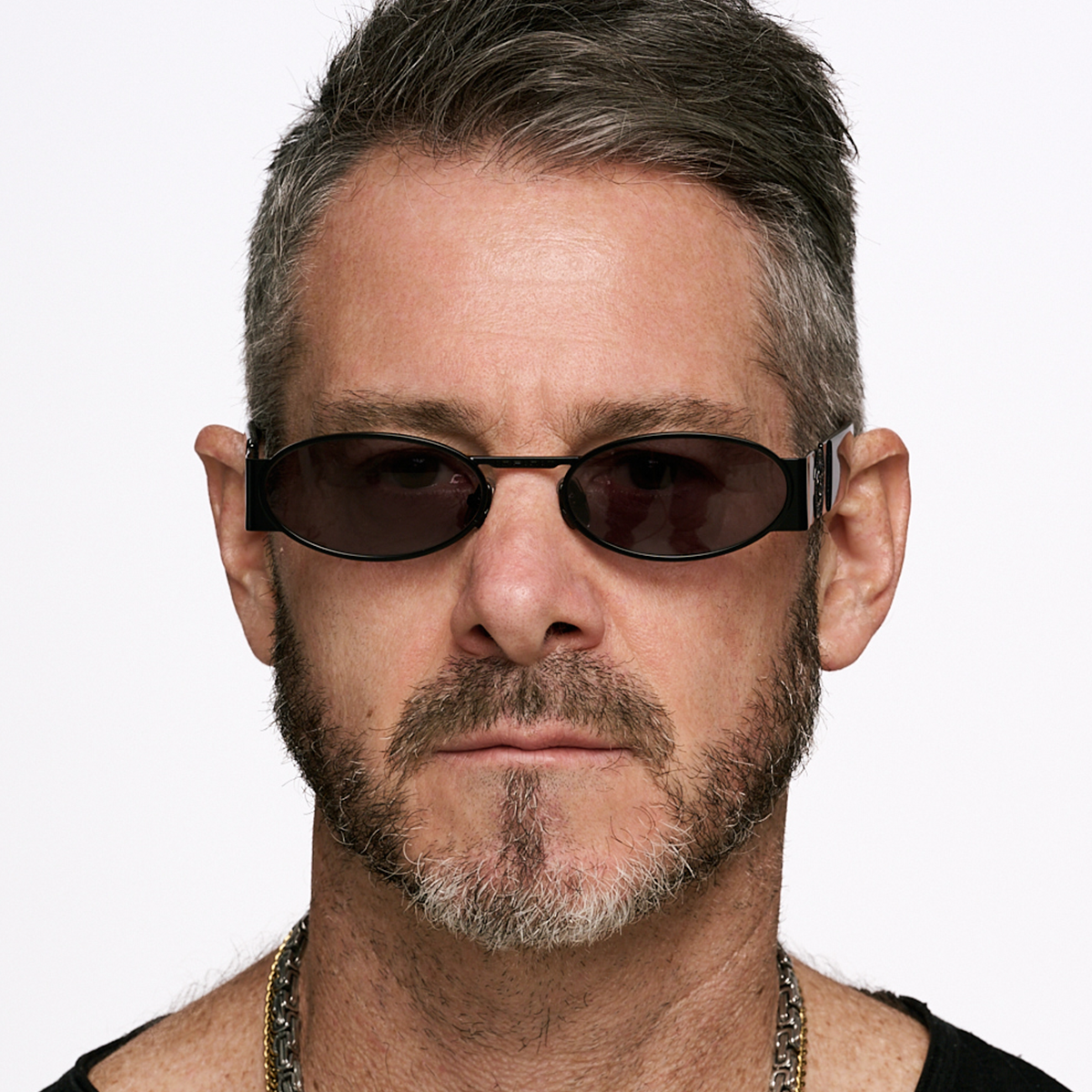 Mallorca Negro Mate Lente Gris