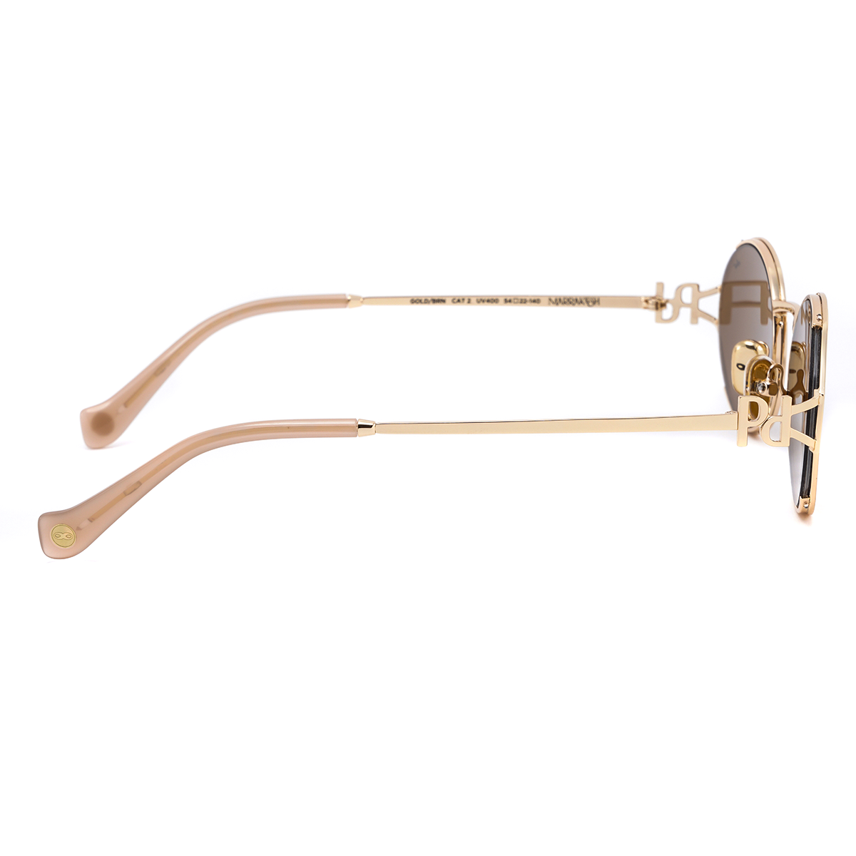 Marrakesh Dorado Lente Marron By Pampita