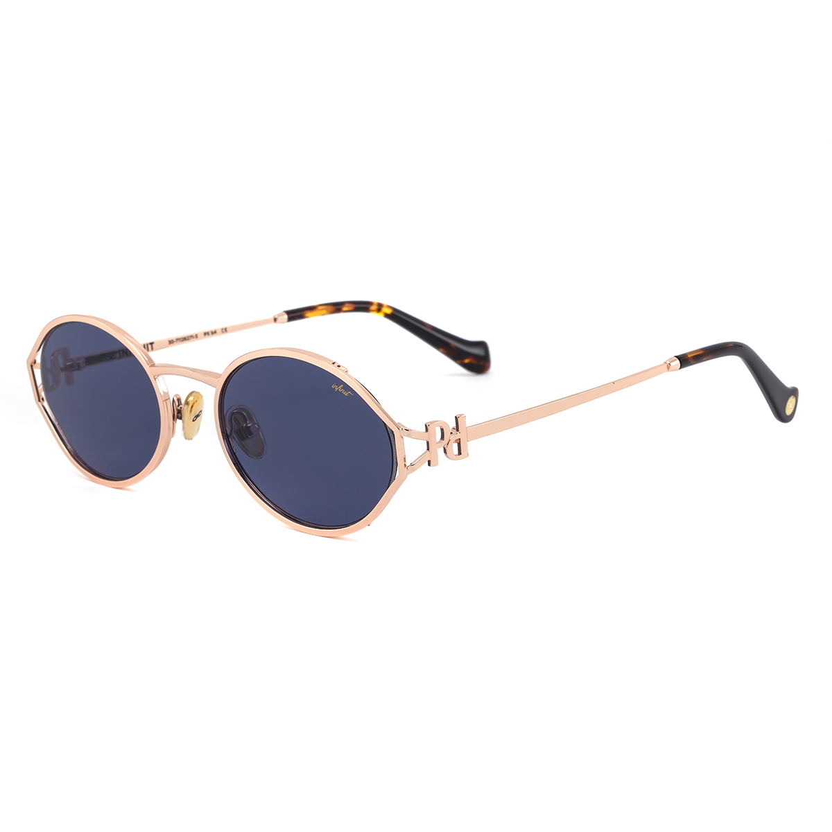 Marrakesh Dorado Rosado Lente Azul By Pampita