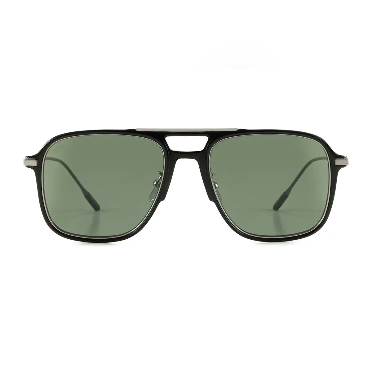 Miami Negro Brillo Lente Verde