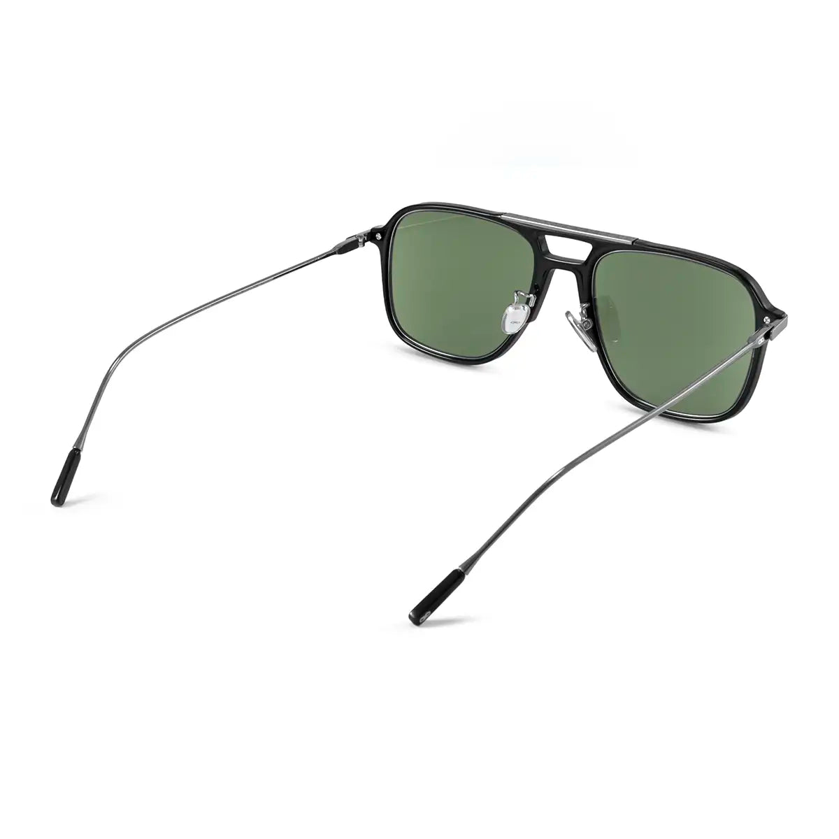 Miami Negro Brillo Lente Verde