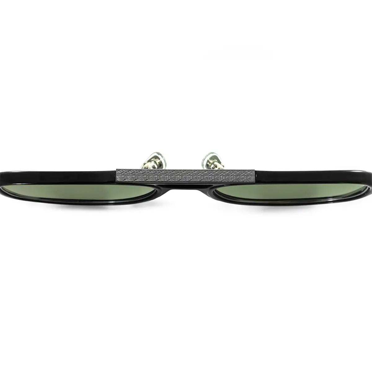 Miami Negro Brillo Lente Verde