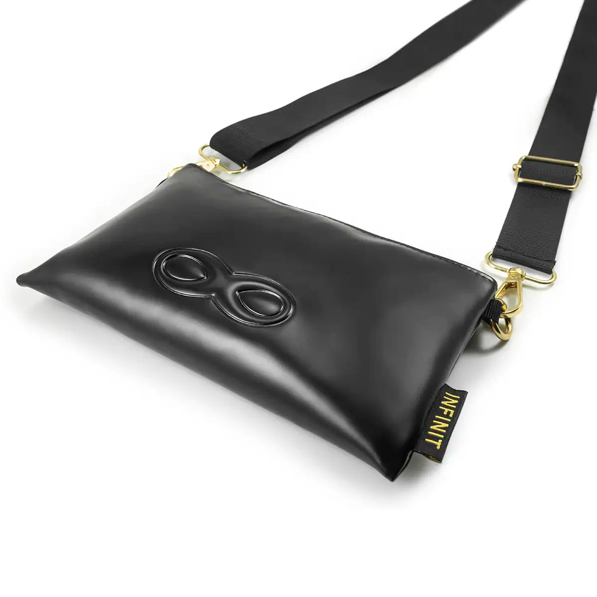 Infinit Mini Bag Porta Celular Bandolera Tarjetero Negro