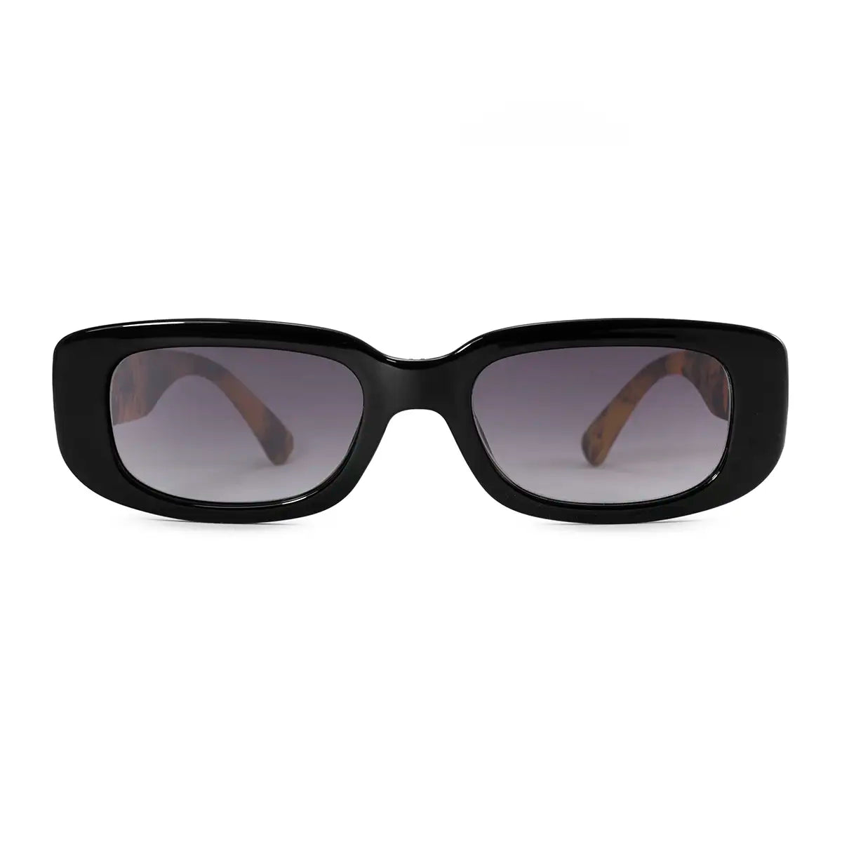 Anteojos De Sol New York 3D Negro Brillo Carey Lente Gris Degrade Edicion Limitada