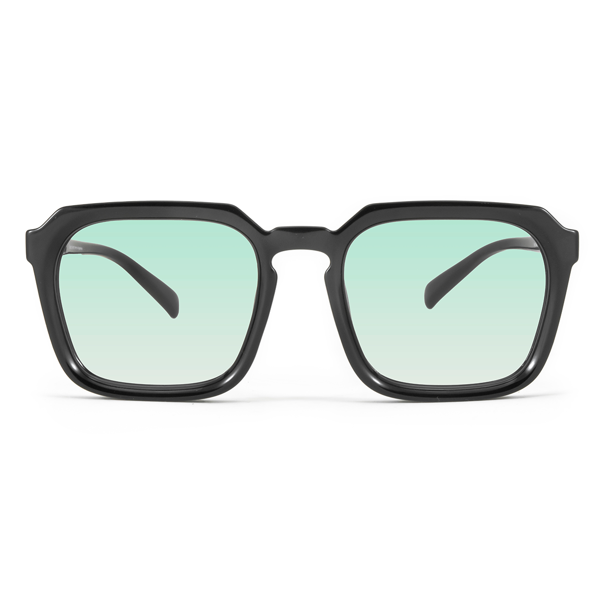 Monaco Negro Brillo Lente Verde Degrade