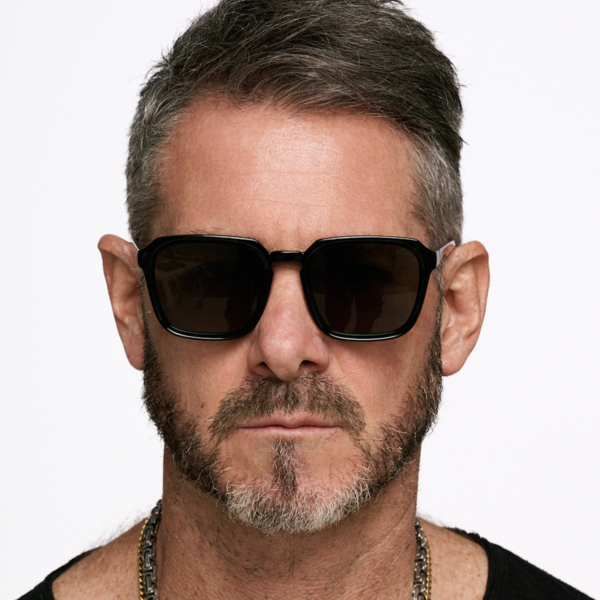 Monaco Negro Carey Lente Verde