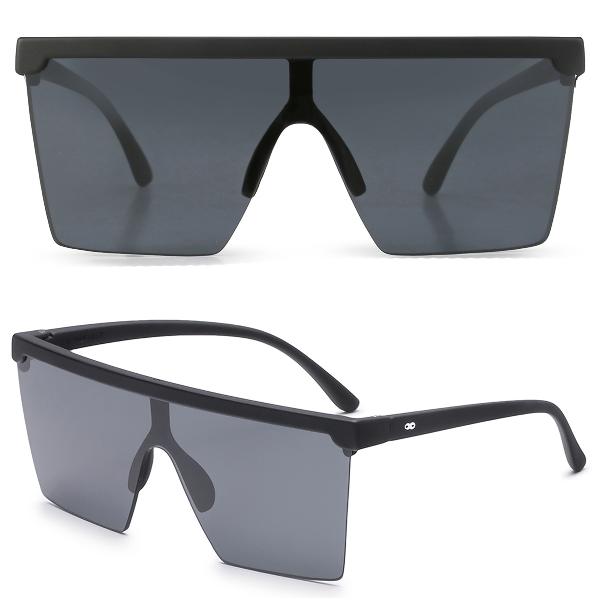 Moscow Negro Mate Lente Gris By Pampita