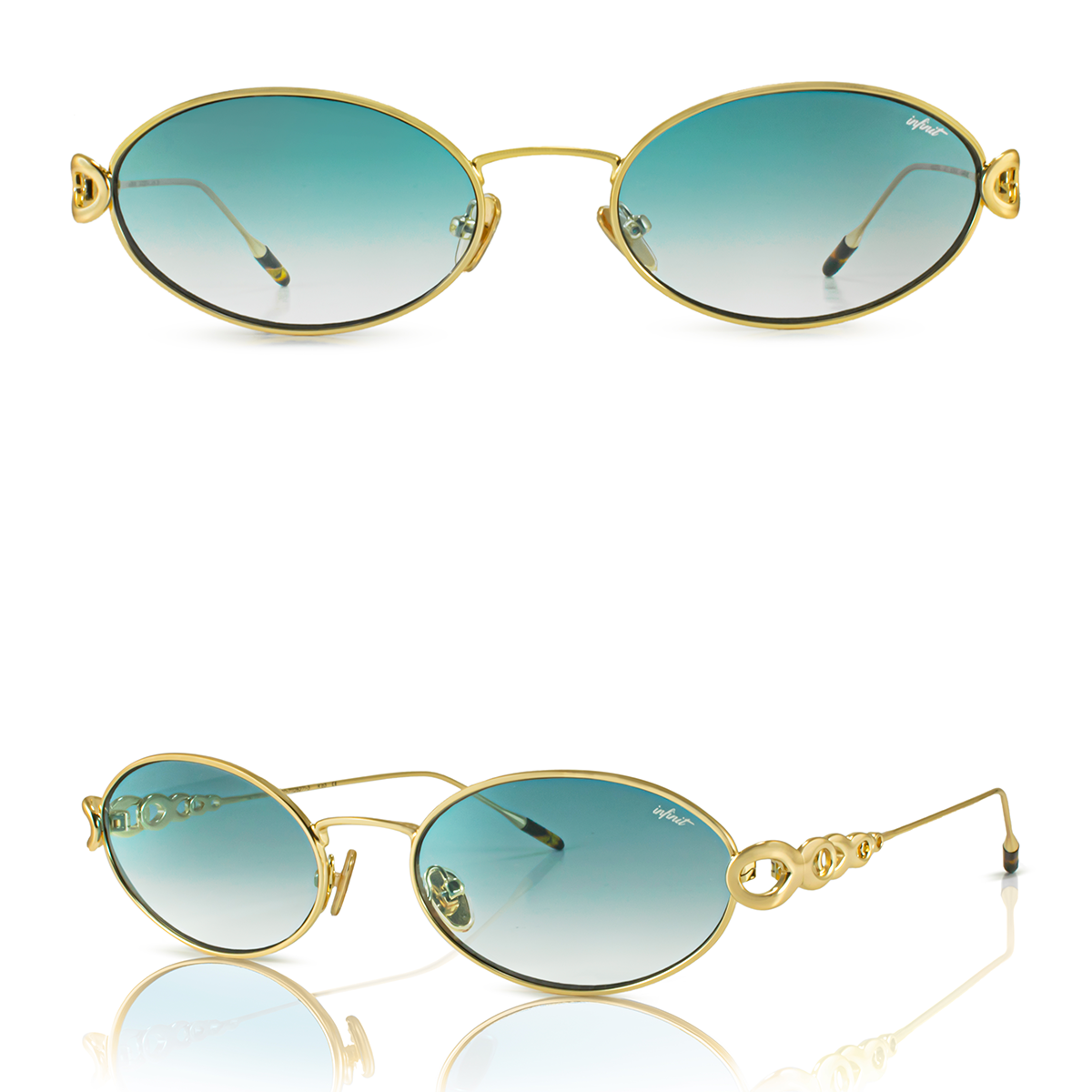 Namib Dorado Lente Celeste Degrade
