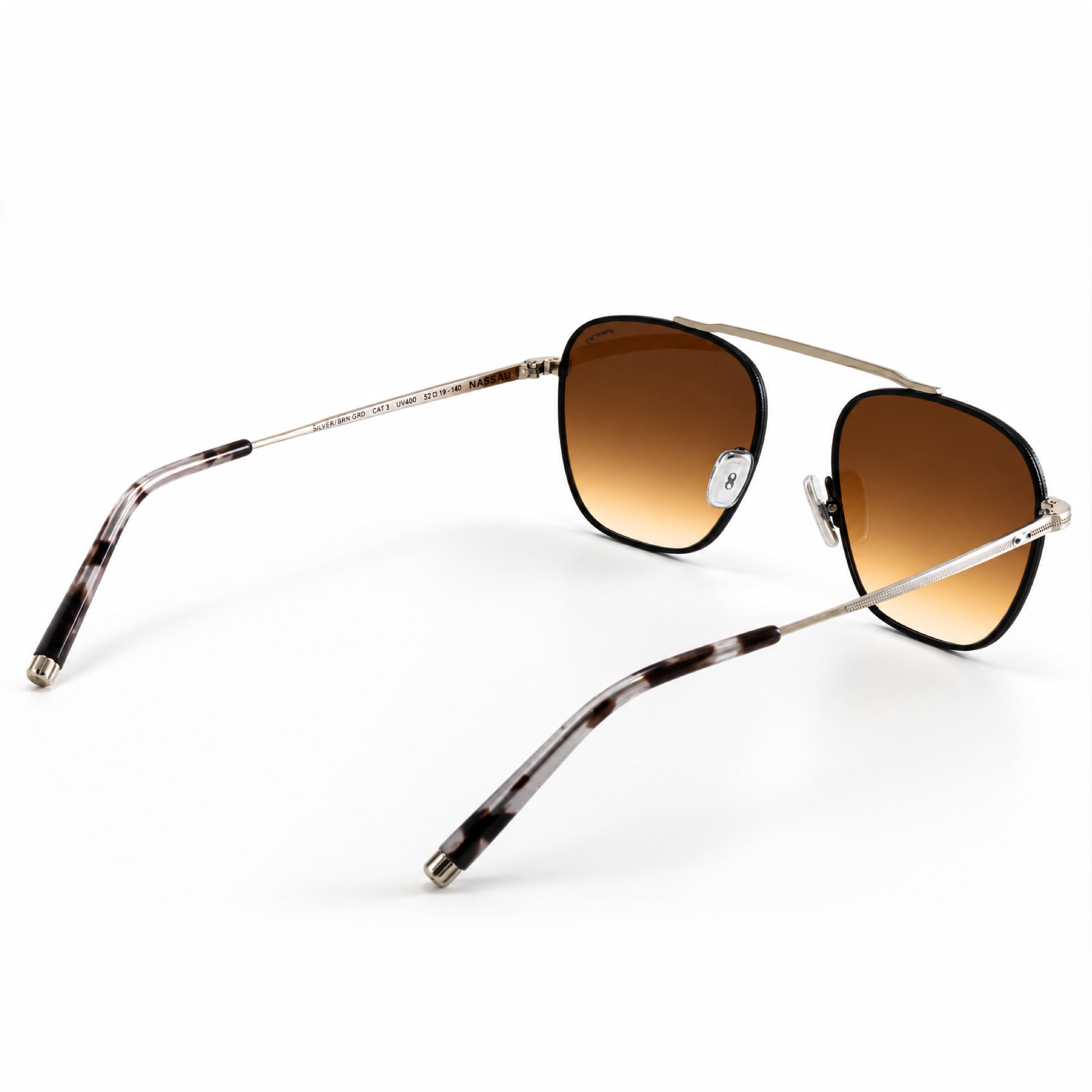 Nassau Plateado Lente Marron Degrade