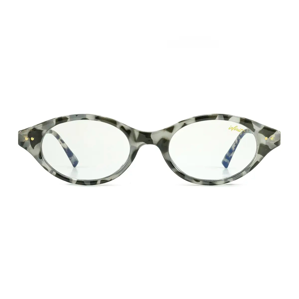 Anteojos Filtro Luz Azul Neiva Carey Gris con Antireflejo By Pampita