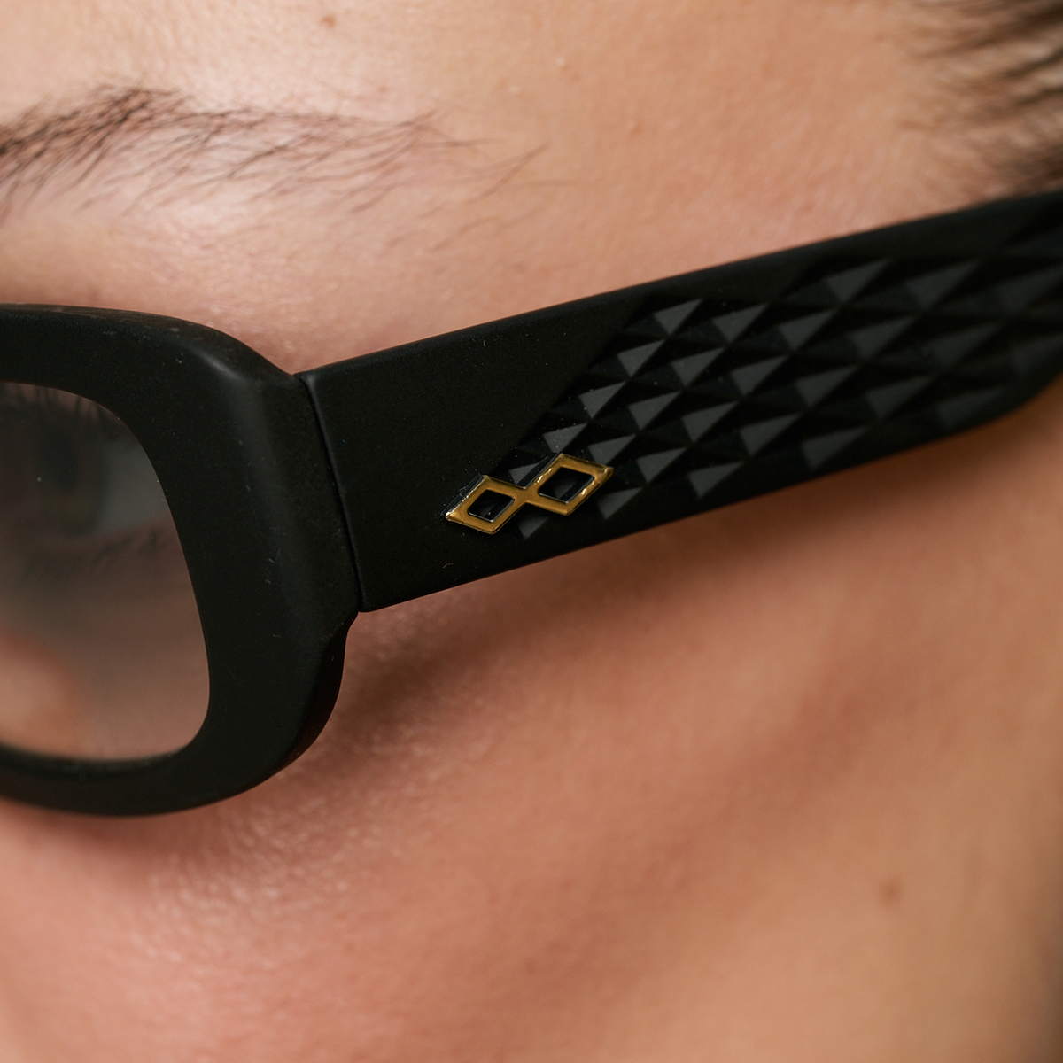 New York 3D Negro Mate Lente Oliva Degrade