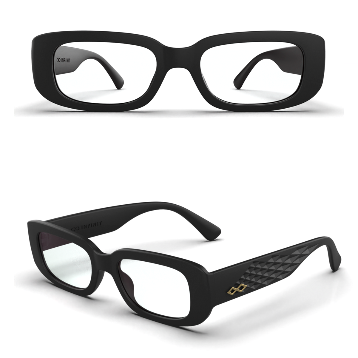 Armazon New York City 3D Negro Mate