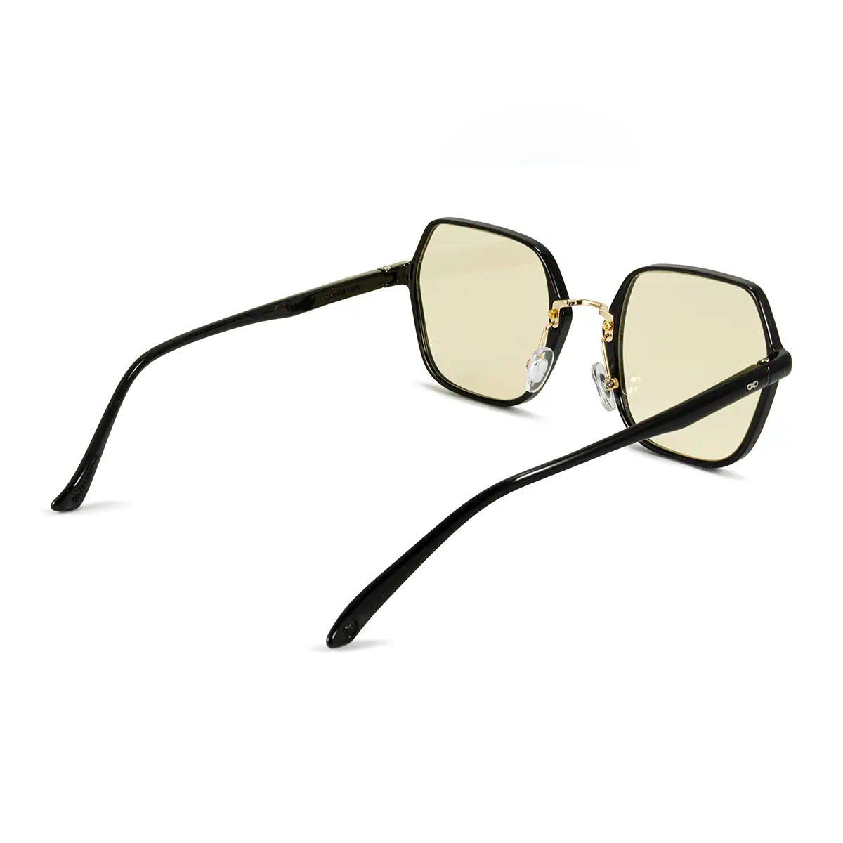 Niza Negro Brillo Lente Amarilla