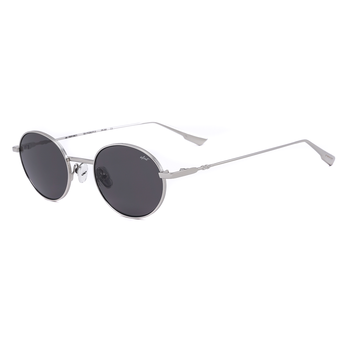 Otto Plateado Lente Gris