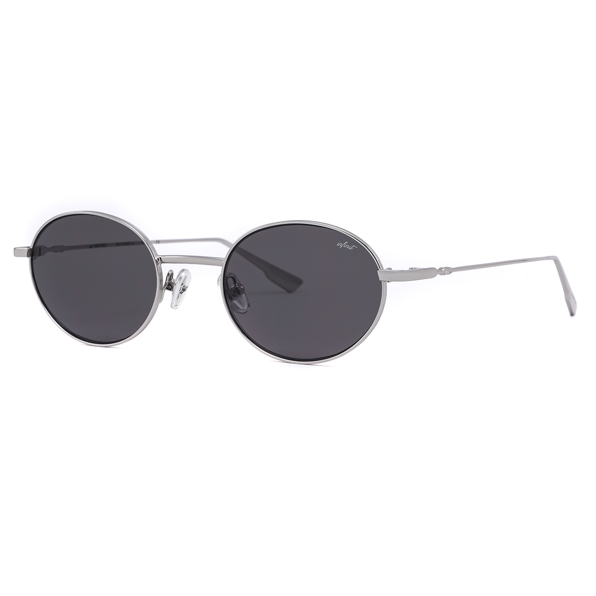 Otto Plateado Lente Gris