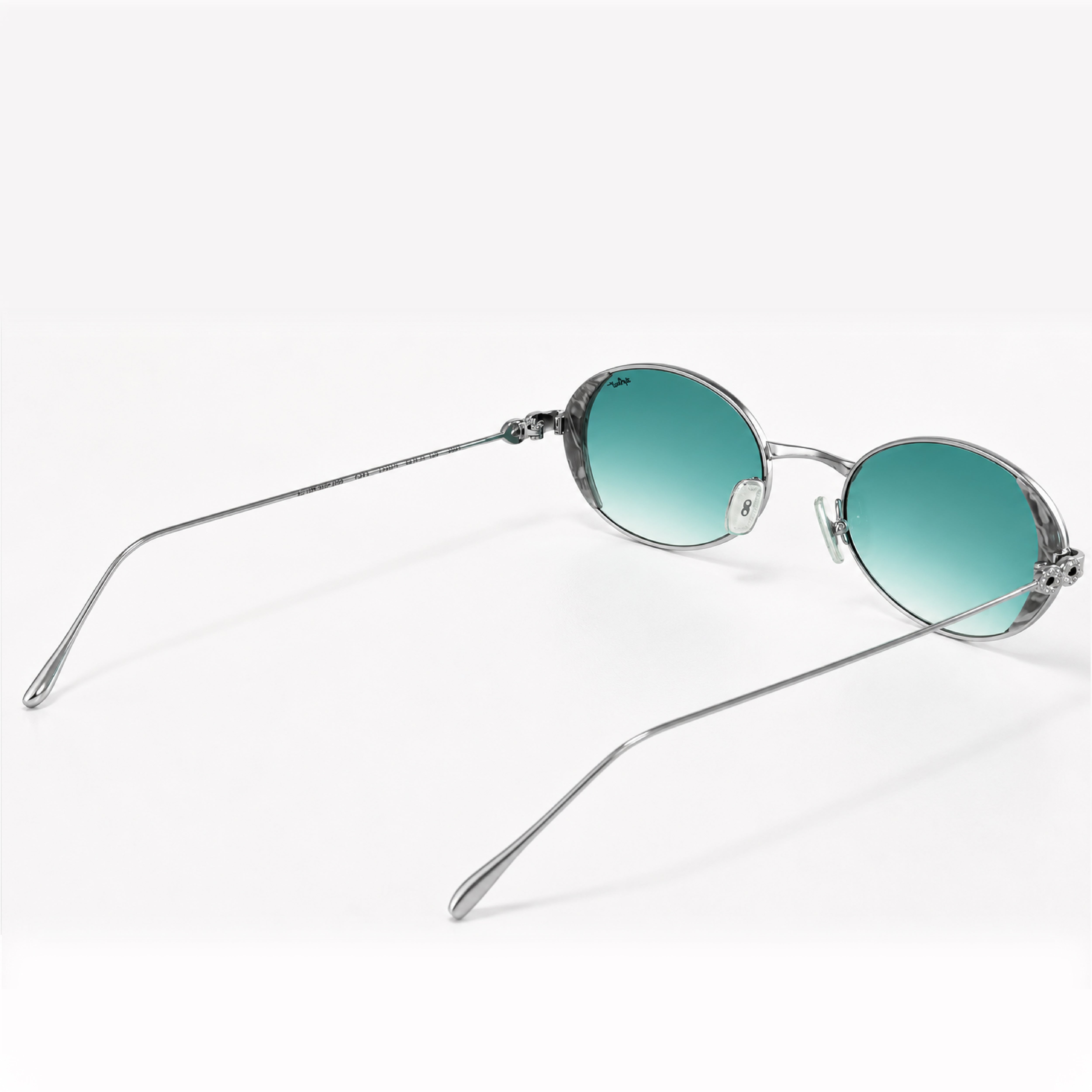 Ouro Plateado Lente Celeste Degrade