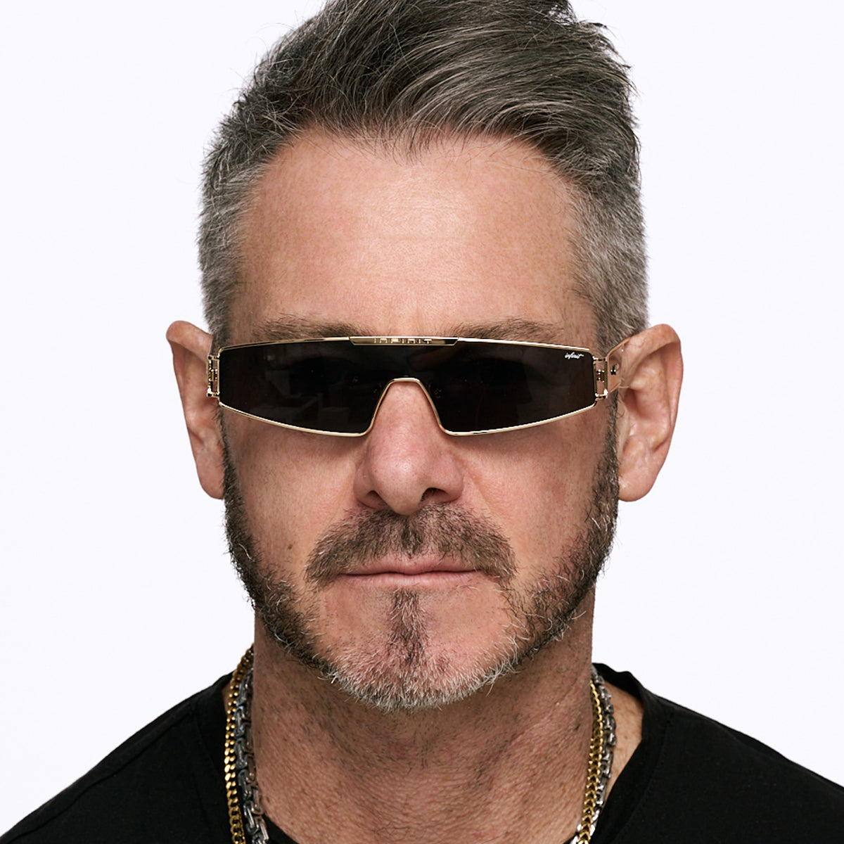 Panoramic Dorado Lente Gris