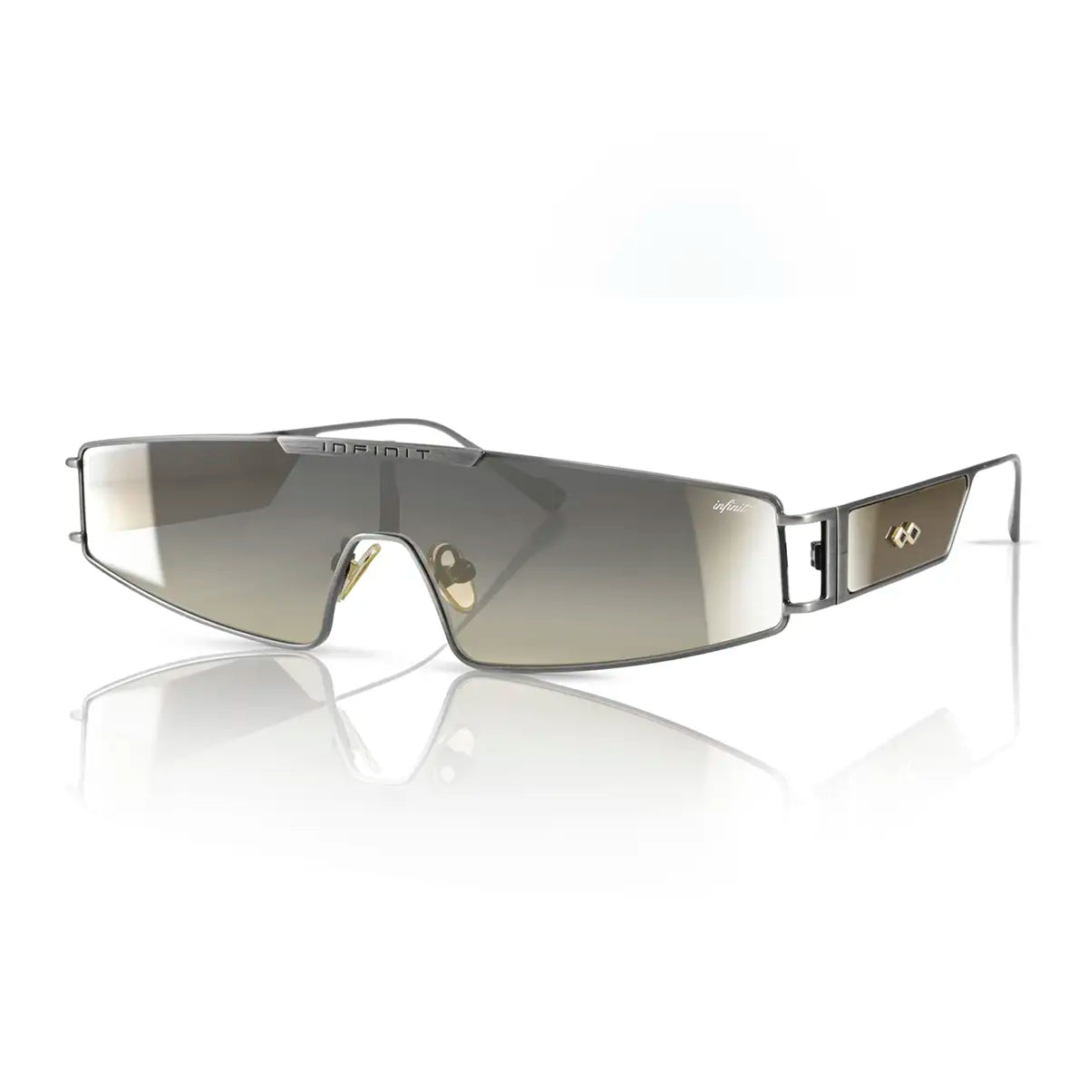 Panoramic Gris Lente Suave Espejada Coffee Degrade