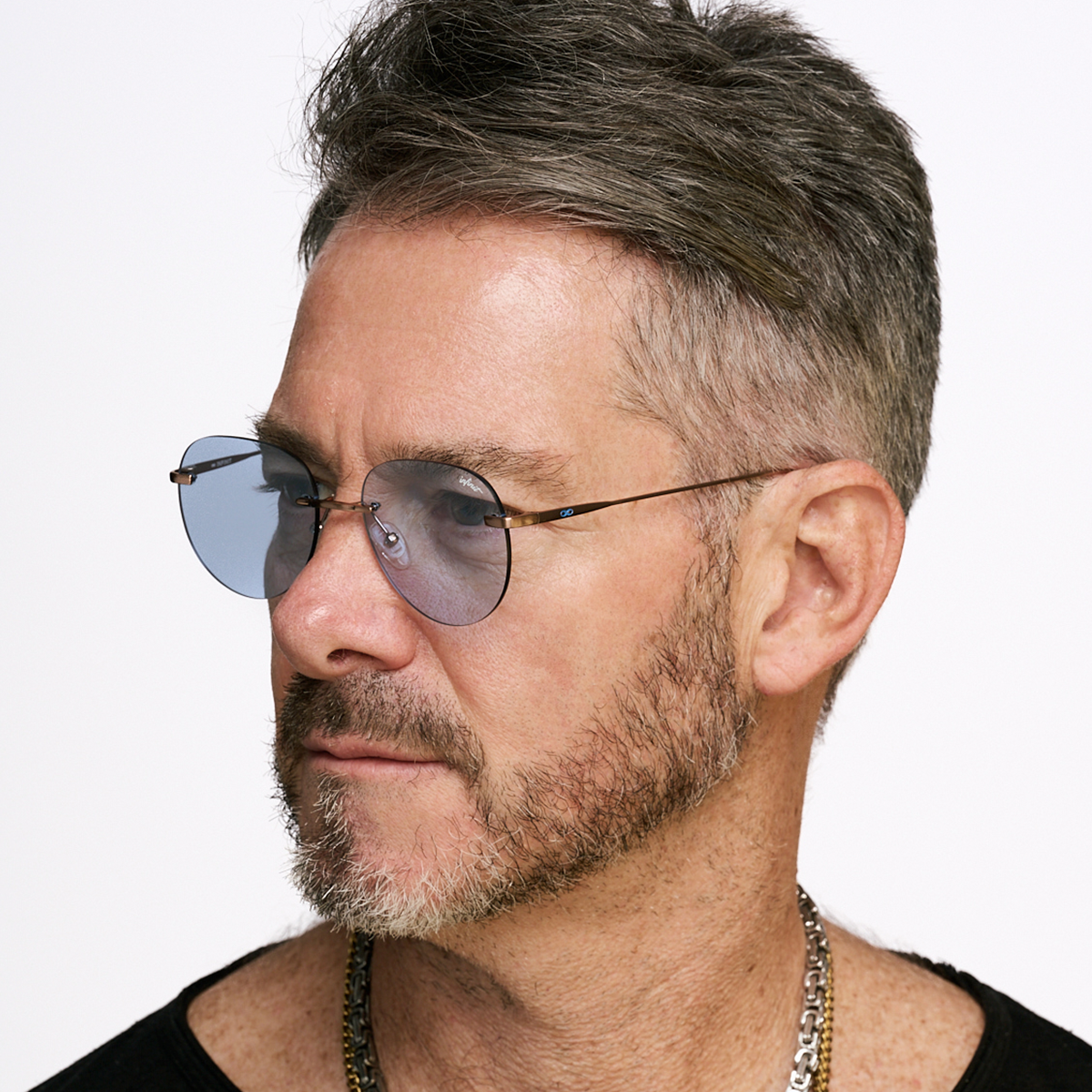 Aero Panto Marron Lente Celeste