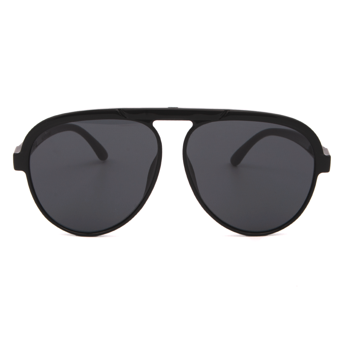 Paris Negro Brillo Lente Gris By Pampita