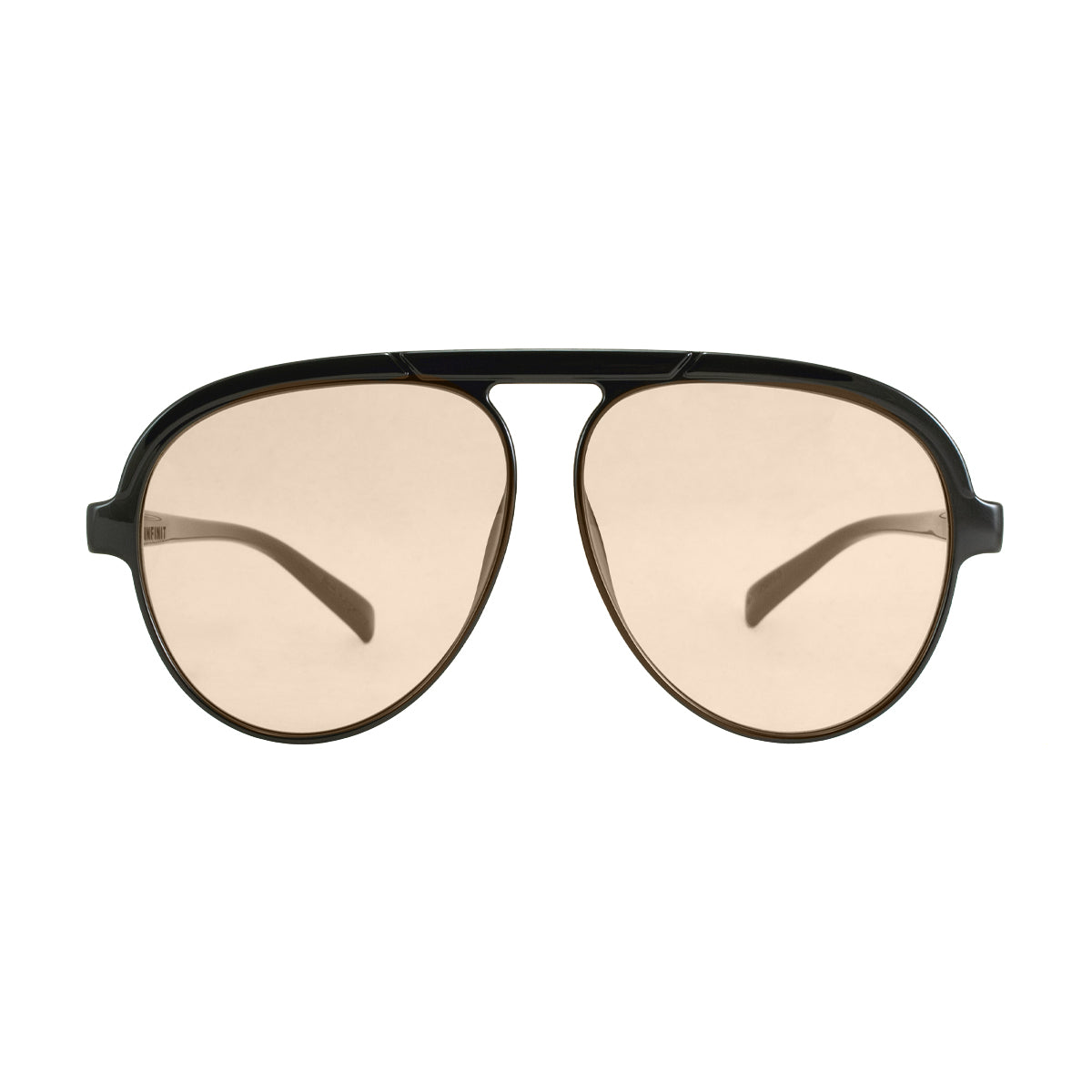 Paris Negro Brillo Lente Tostado