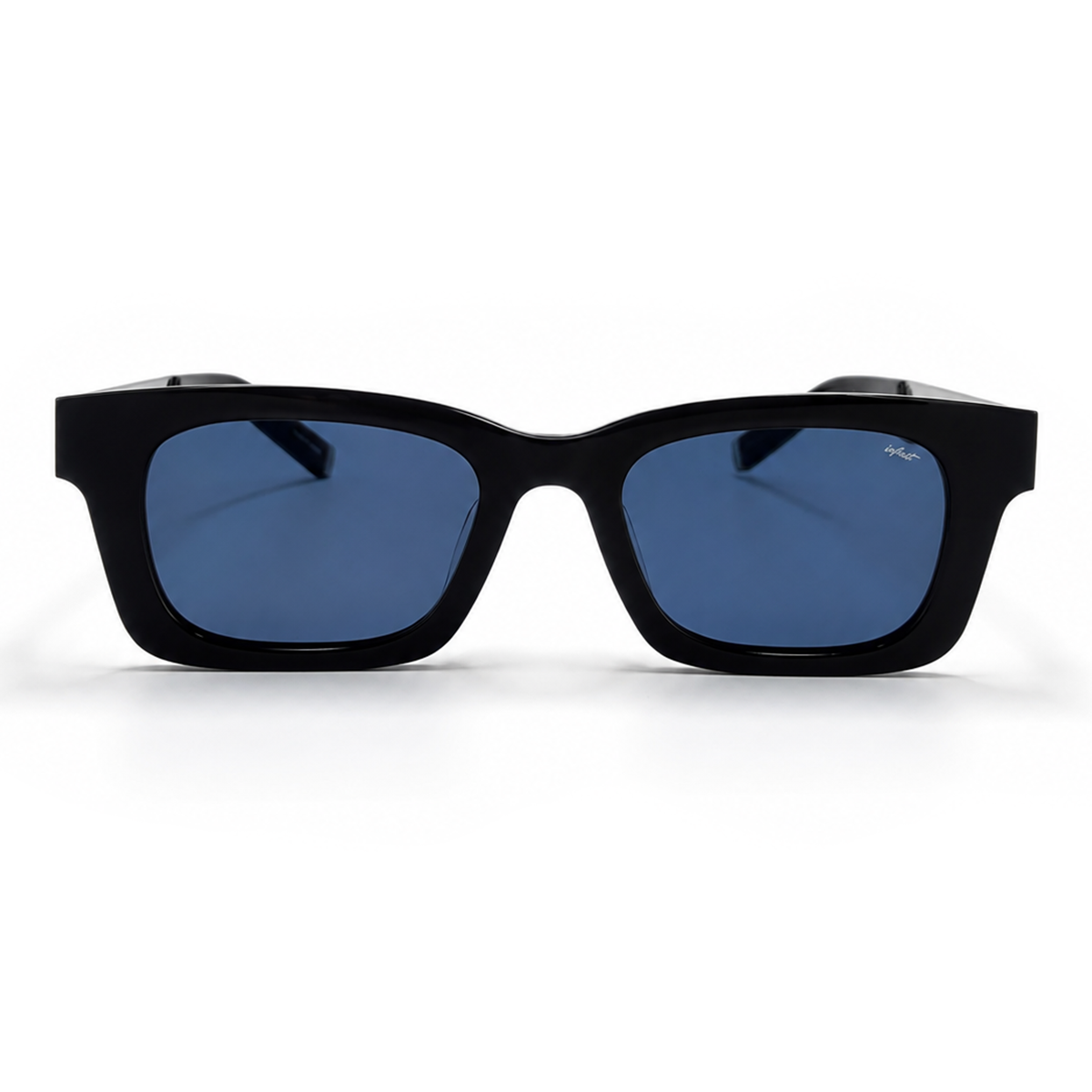 Rich Plateado Lente Azul