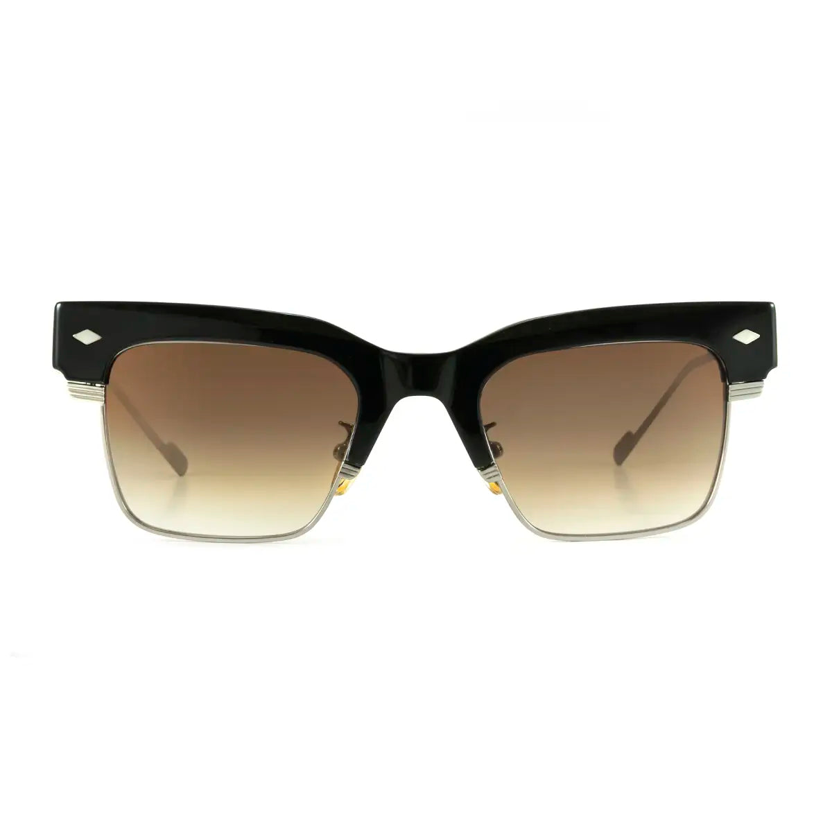 Rotterdam Negro Lente Marron Degrade