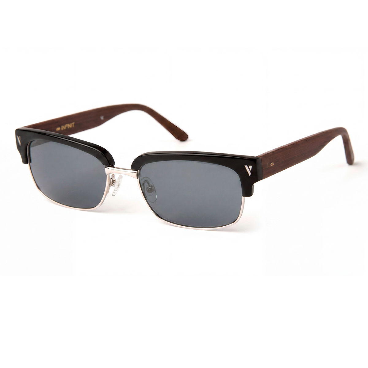 Sensei Negro Wood Lente Gris Polarizado