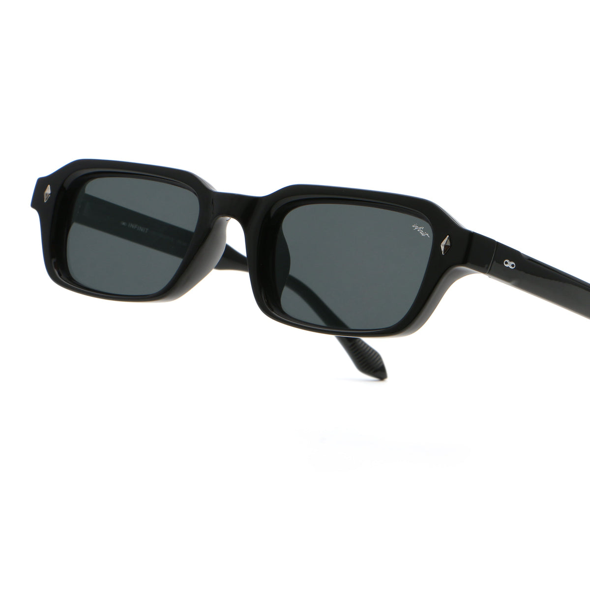 Soho Negro Brillo Lente Gris