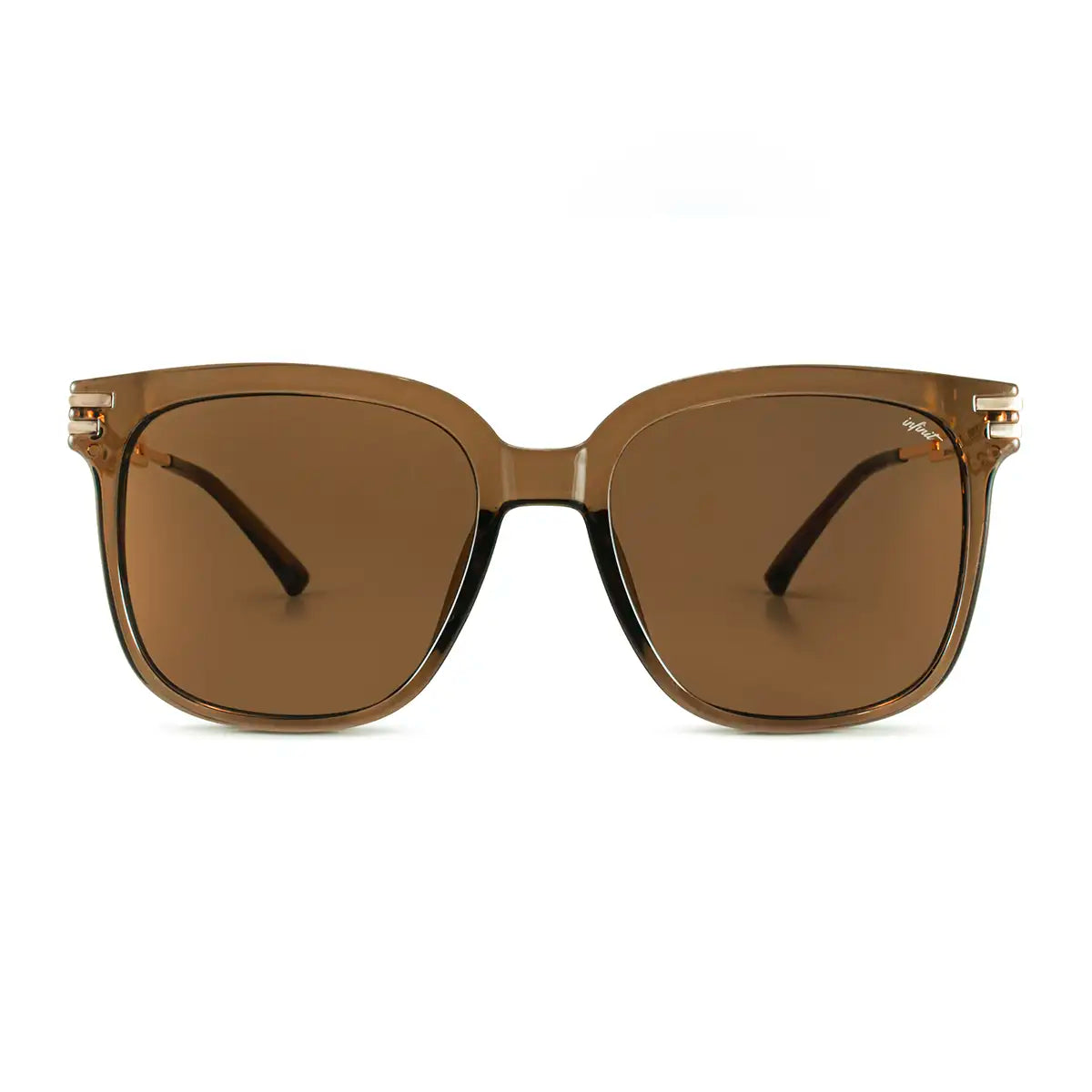 Anteojos De Sol Spectra Marron Lente Marron By Pampita