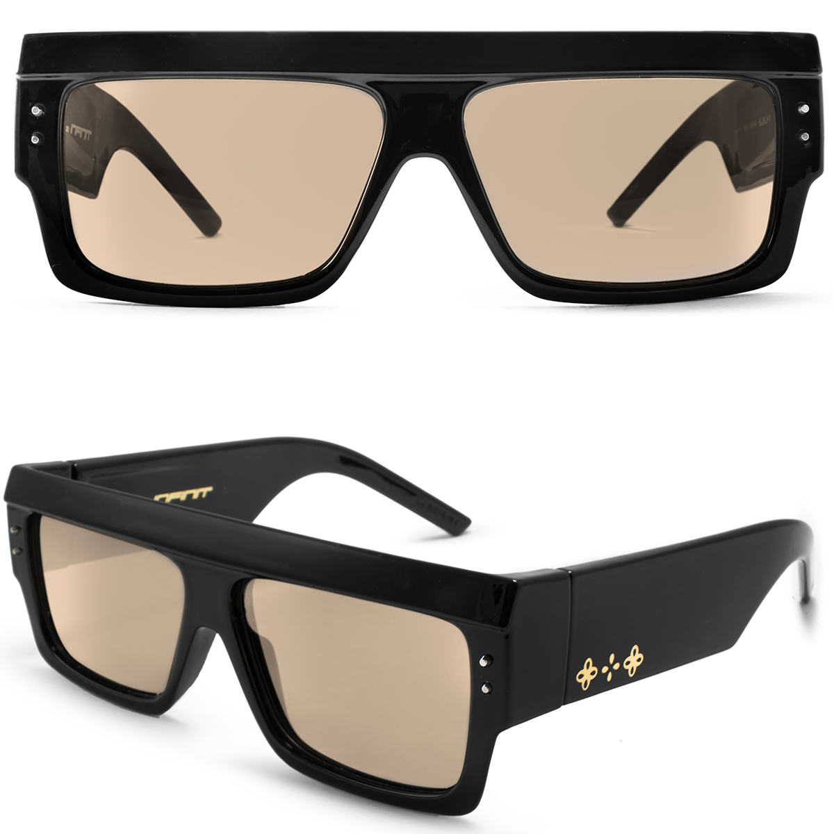 Suzuka Negro Brillo Lente Tostado