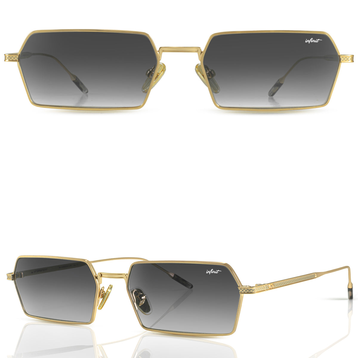 Tenere Dorado Lente Gris Degrade