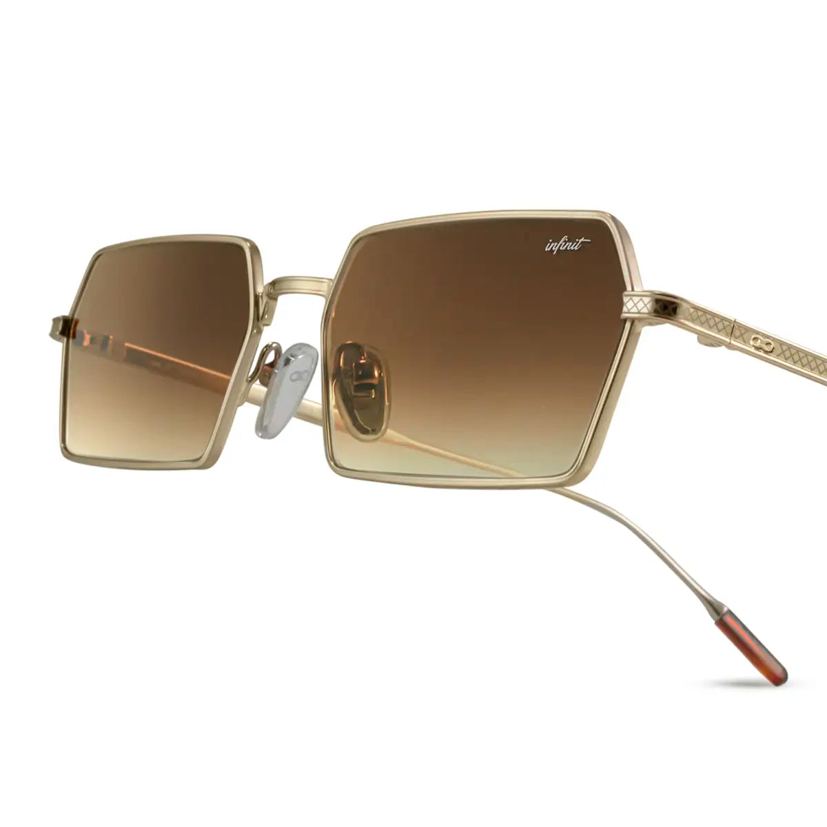 Tenere Dorado Rosado Lente Marron Degrade