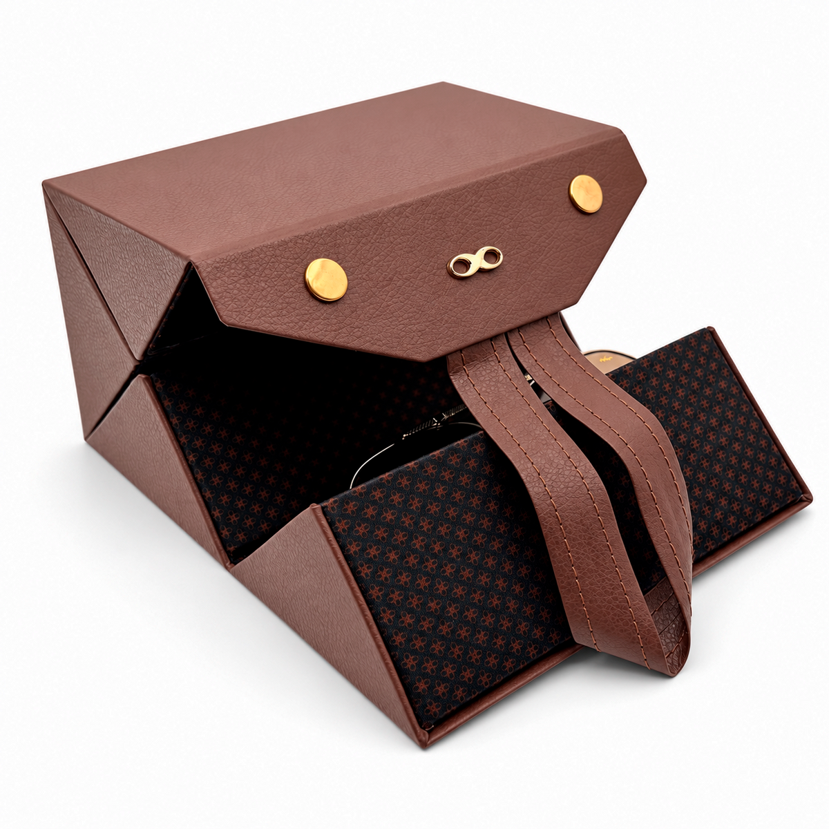 Estuche Organizador Infinit Travel Case para 4 Anteojos Plegable