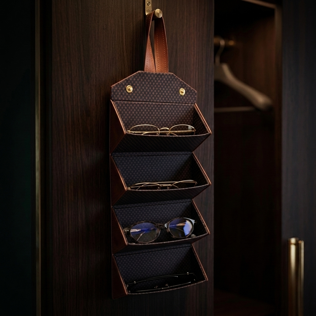 Estuche Organizador Infinit Travel Case para 4 Anteojos Plegable