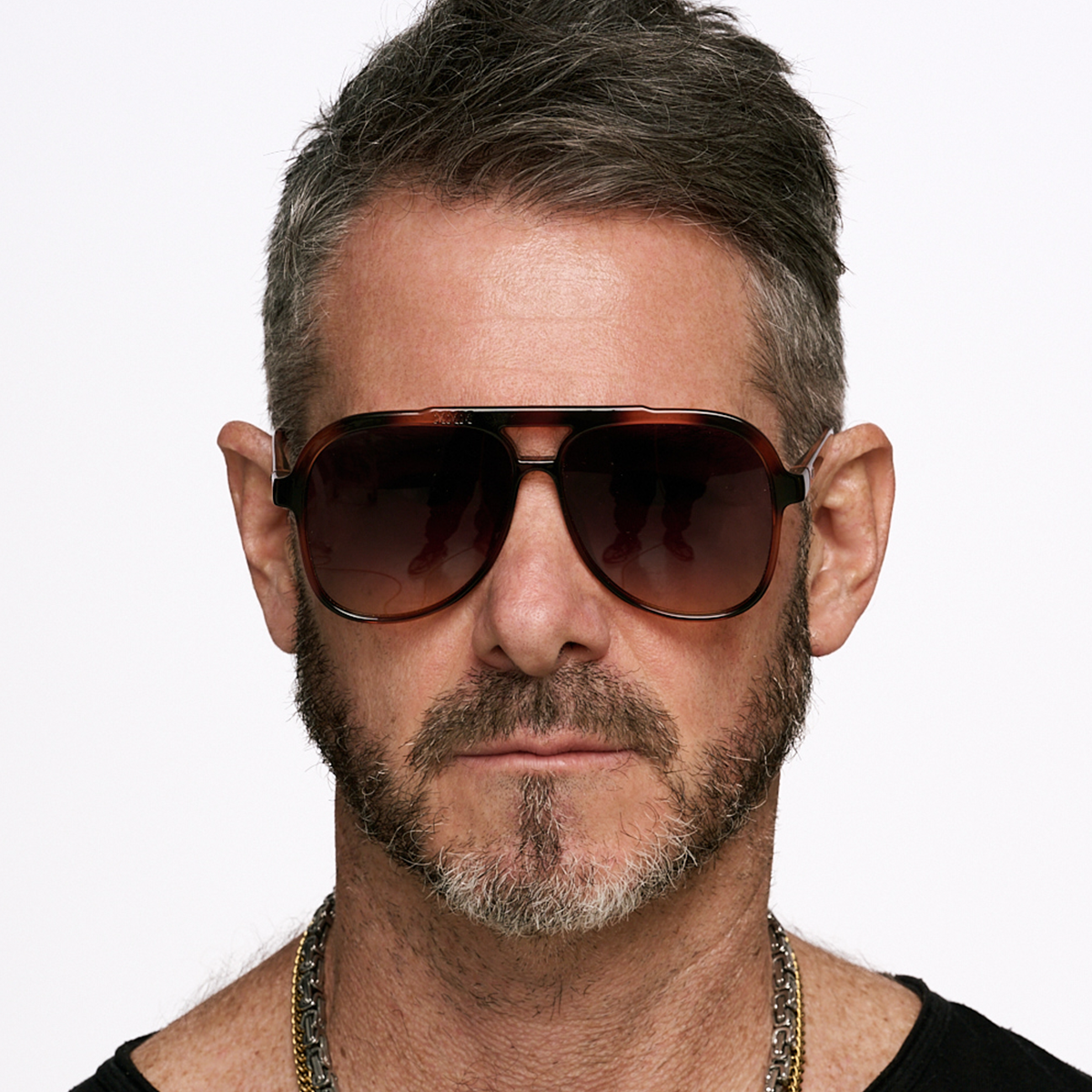 Triple Xxx Carey Lente Ambar Degrade