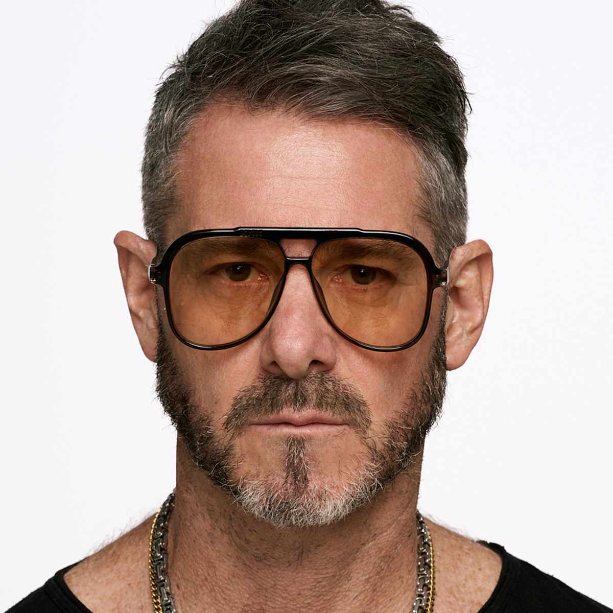 Triple Xxx Metal Translucido Marrón Lente Tostado Edition