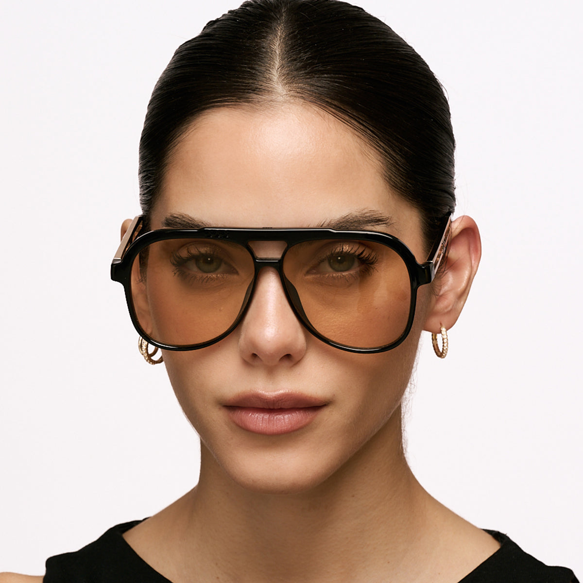 Triple Xxx Metal Doble Barra Negro Brillo Lente Tostado Edition