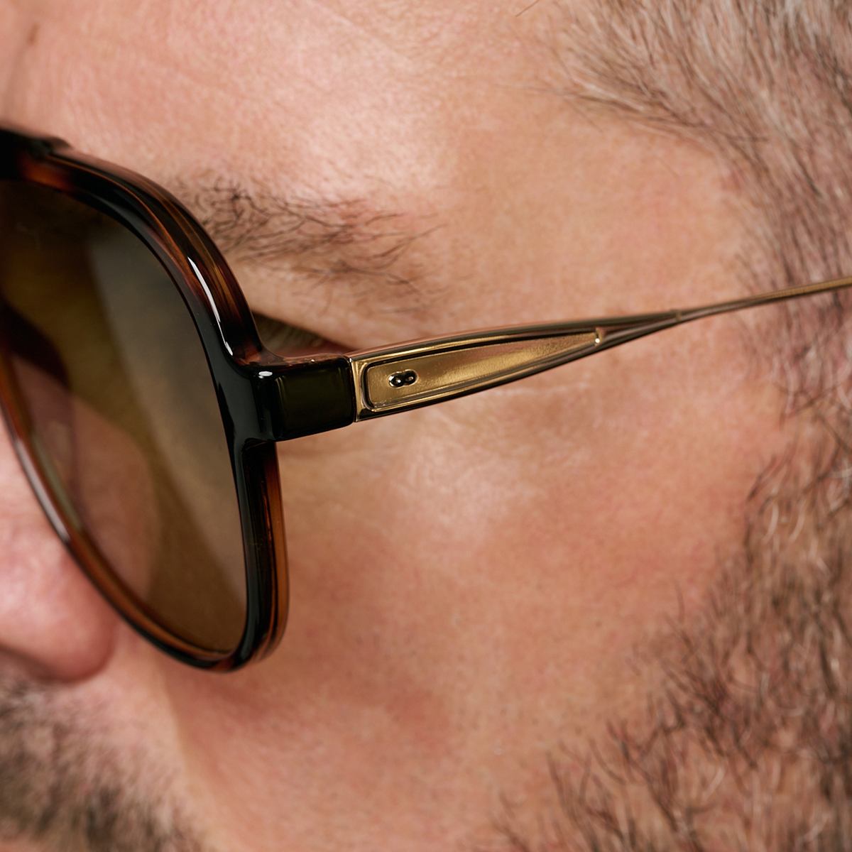 Triple Xxx Metal Carey Lente Verde