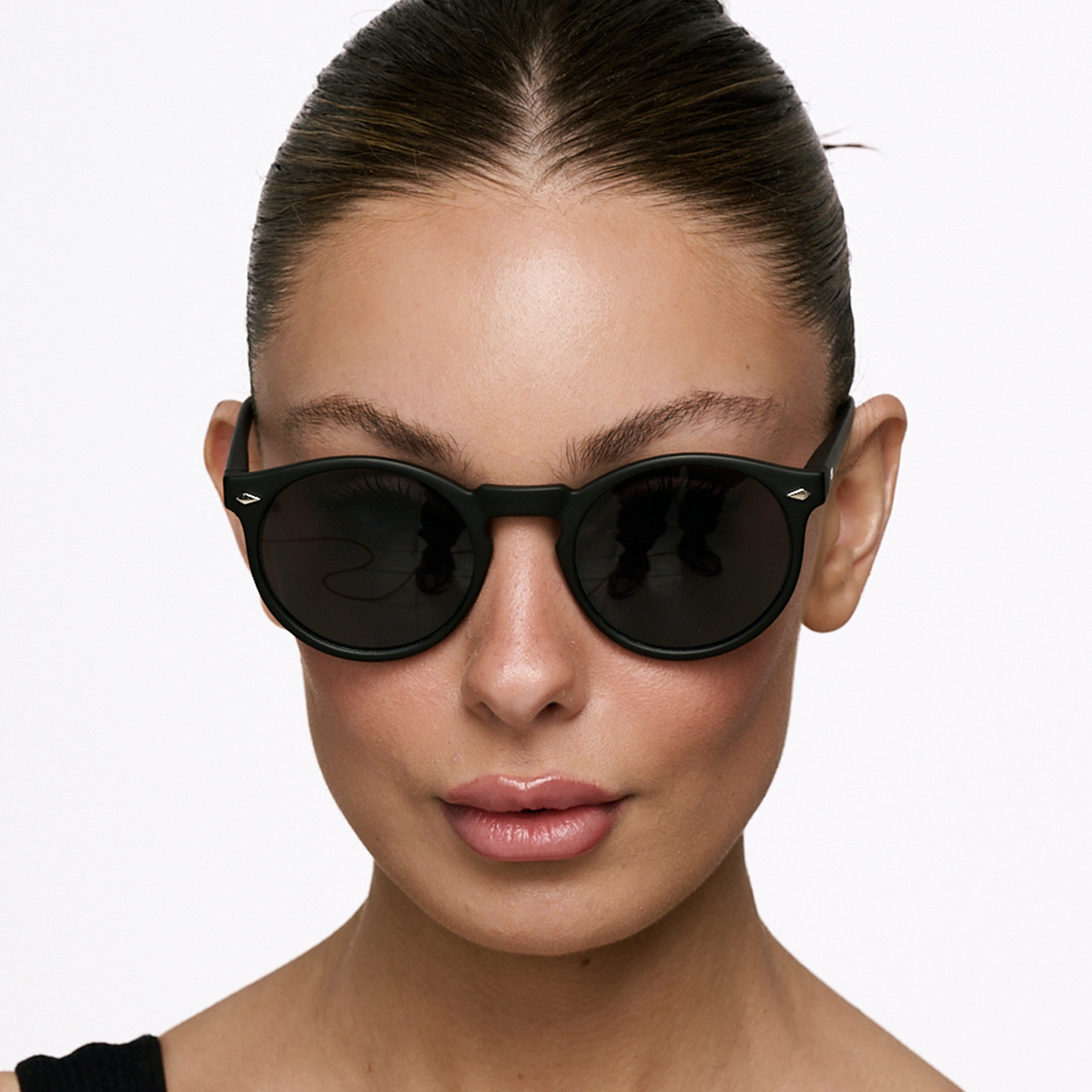 Tulum Negro Mate Lente Gris