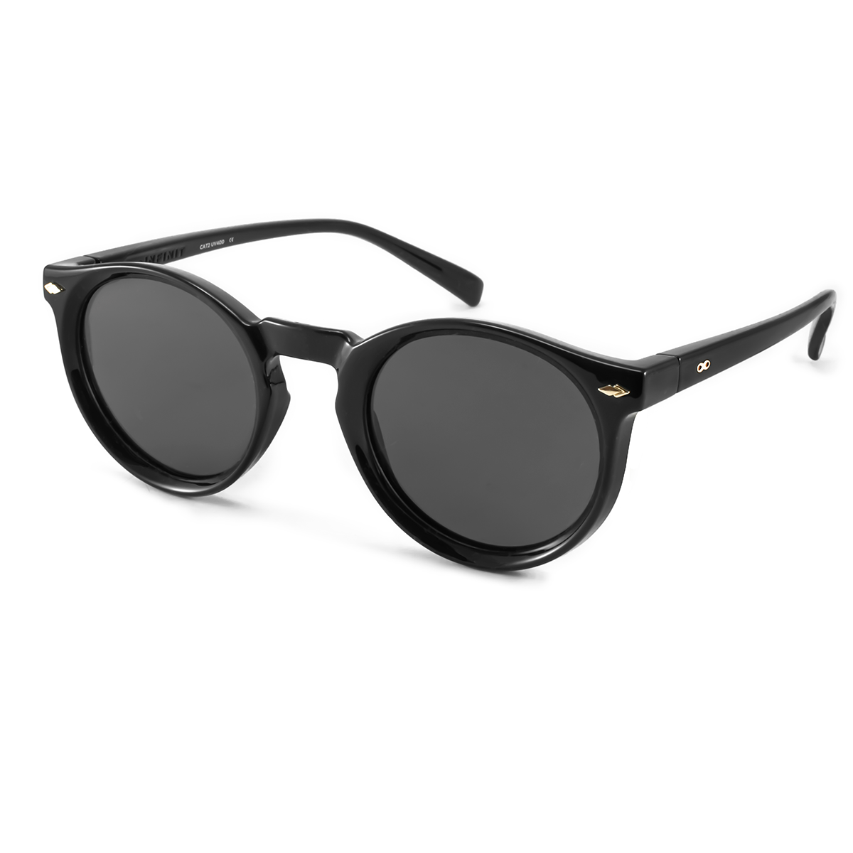 Tulum Negro Brillo Lente Gris Polarizado