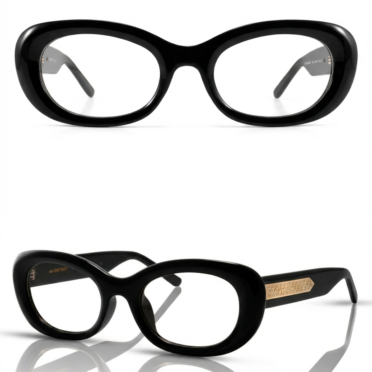 Armazon Twiggy Negro Brillo