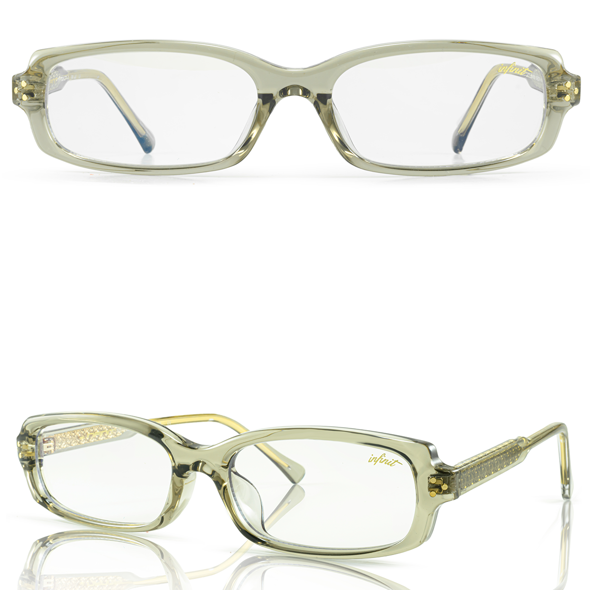 Anteojos Filtro Luz Azul Virgil Translucido Gris con Antireflejo