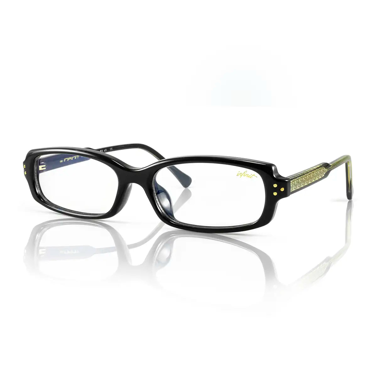 Anteojos Filtro Luz Azul Virgil Negro Brillo con Antireflejo